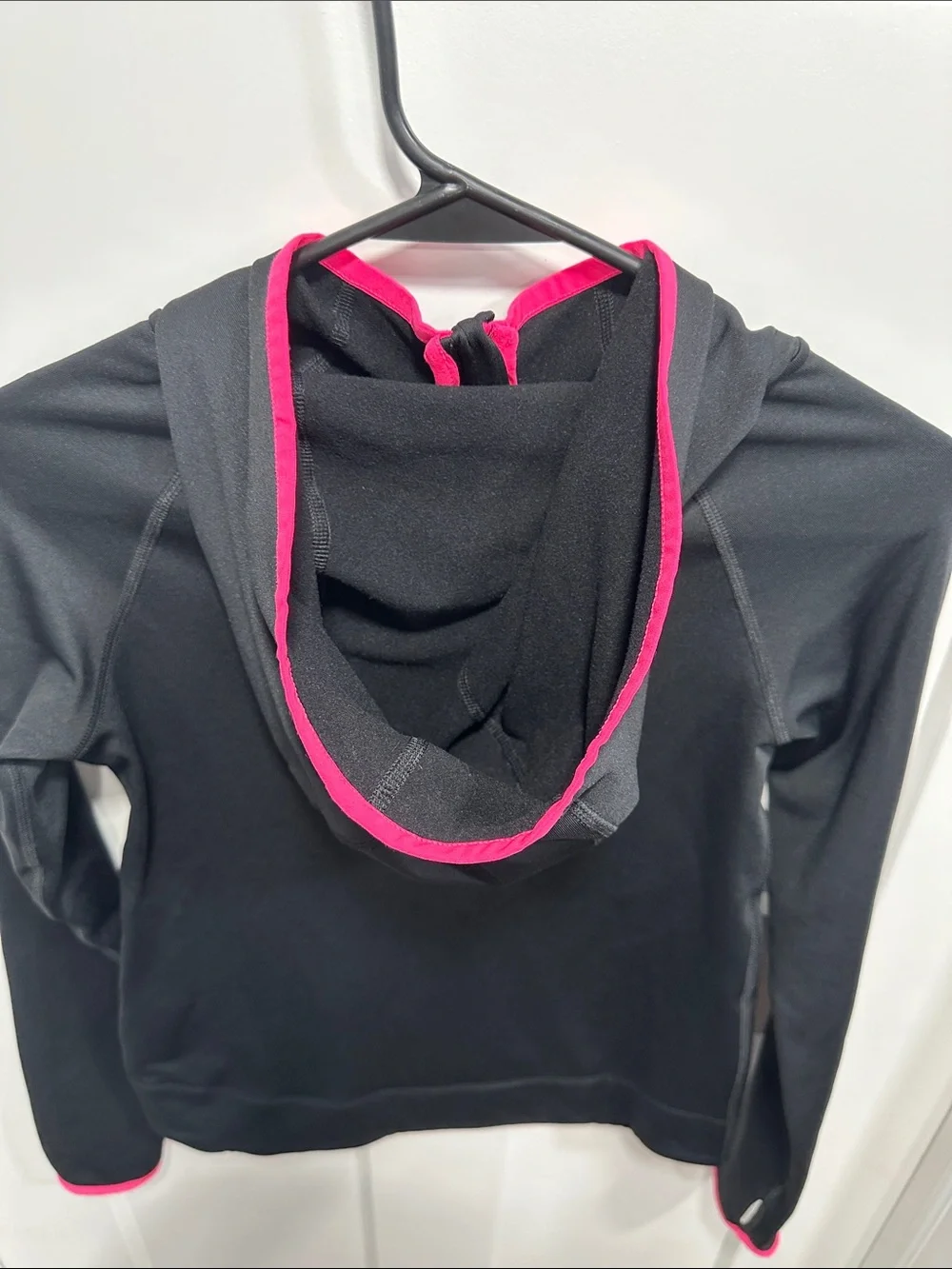 Girls Nike 1/4 Zip Hoodie - Size Large